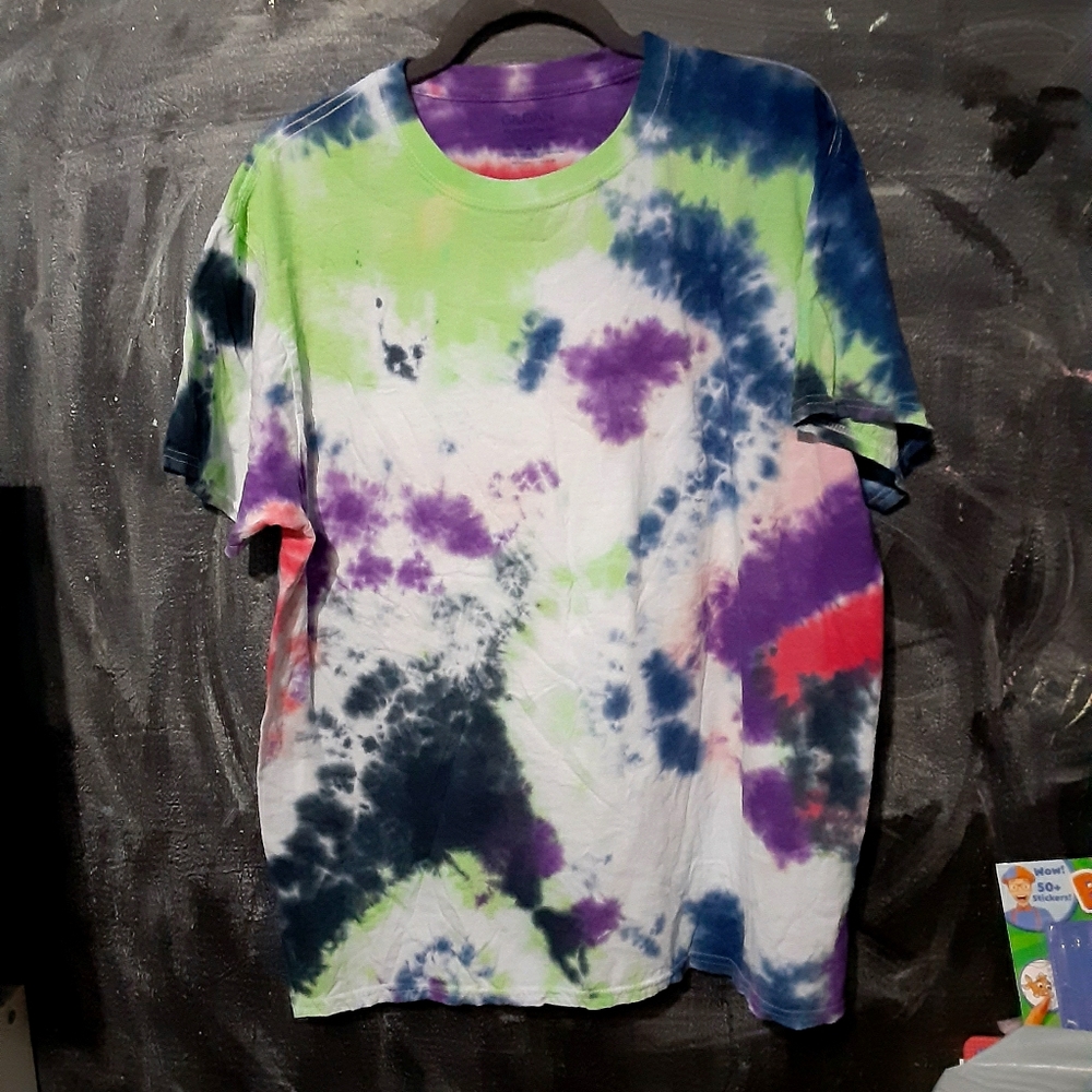 2 different Adult size XL tie dye new handmade